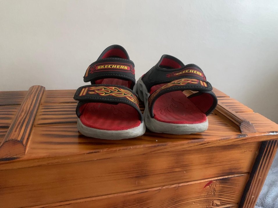 Skechers Erkek Çocuk Cırt Cırtlı Sandalet - Görsel 4