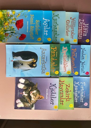 Tübitak Yayınları 13 Kitaplık Doğa ve Hayvanlar Çocuk Okuma Seti - Görsel 5