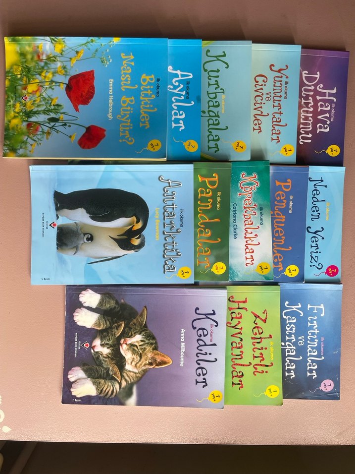 Tübitak Yayınları 13 Kitaplık Doğa ve Hayvanlar Çocuk Okuma Seti - Görsel 5