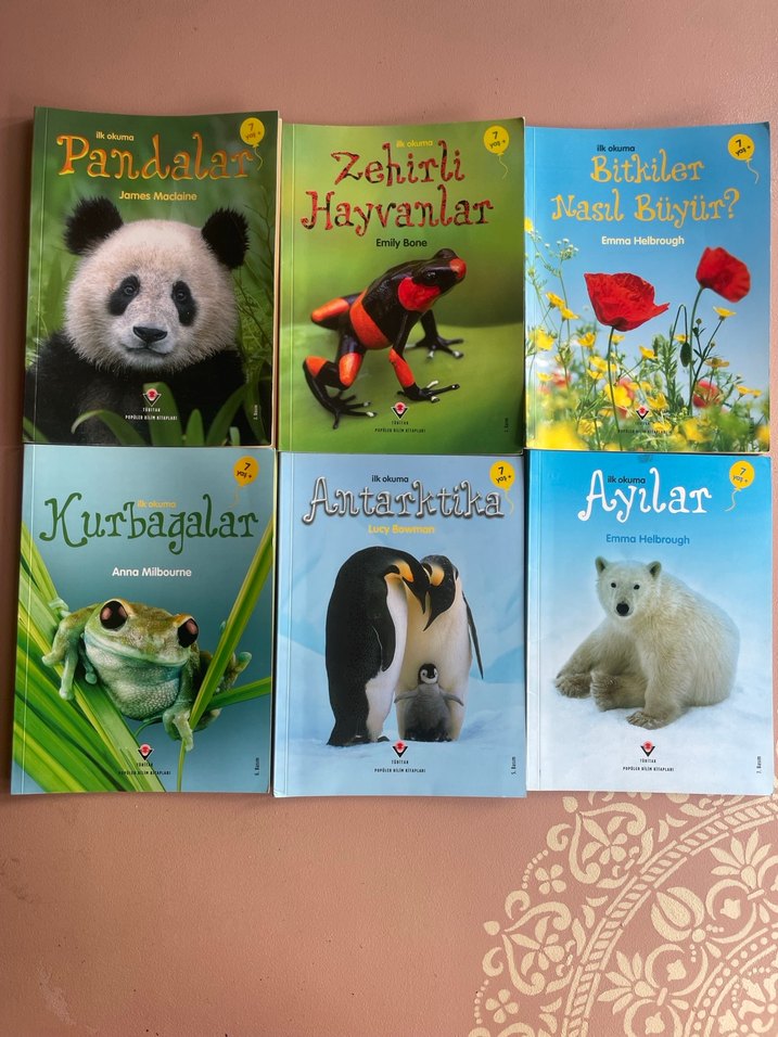 Tübitak Yayınları 13 Kitaplık Doğa ve Hayvanlar Çocuk Okuma Seti - Görsel 4