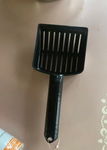 3 adet Gümüş Desenli Metal Mama Kabı, Rulo, Kürek Set - Görsel 9