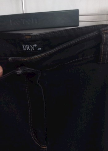 DRN Siyah Kadın Skinny Denim Pantolon - Görsel 2