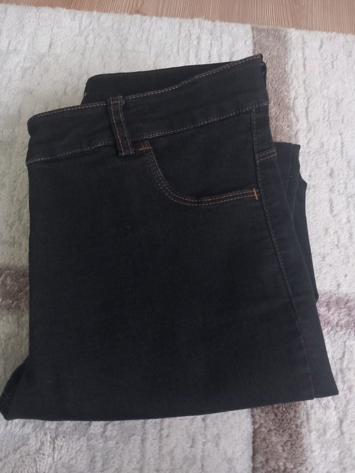DRN Siyah Kadın Skinny Denim Pantolon - Görsel 4