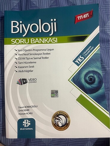 Bilgi sarmal tyt ayt biyoloji soru bankası