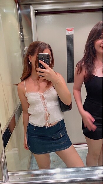 kadın zara etek - Görsel 7