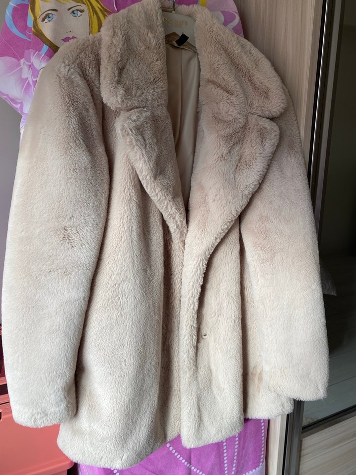 kadın peluş kürk - Görsel 2