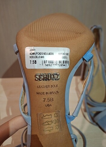 37,5 Beden mavi Renk TOPUKLU AYAKKABI (SCHUTZ)