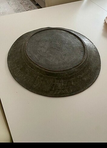 American Vintage Bakır dövme tepsi