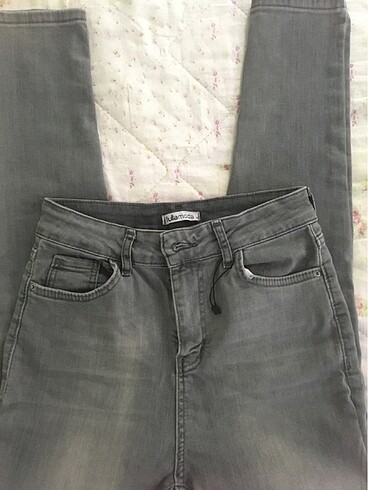 Diğer Gri Fulla Yüksek Bell Skinny