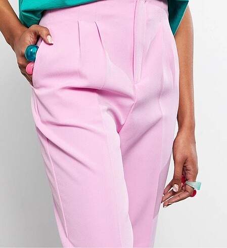 38 Beden pembe Renk LCW Classic pantolon