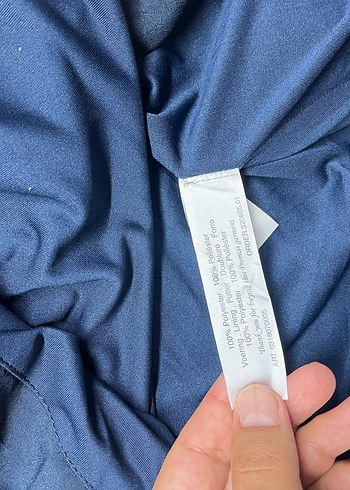 Lacivert Drapeli Midi Hamile Eteği - Görsel 2