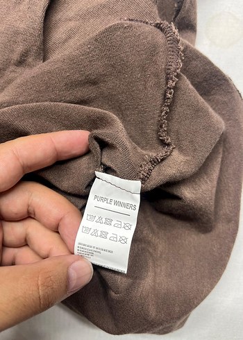 Kahverengi Bebek Taşıma Slingi - Görsel 3