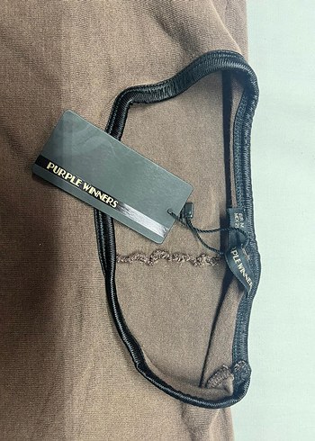 Kahverengi Bebek Taşıma Slingi - Görsel 2