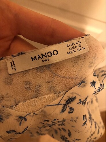 xs Beden Mango elbise