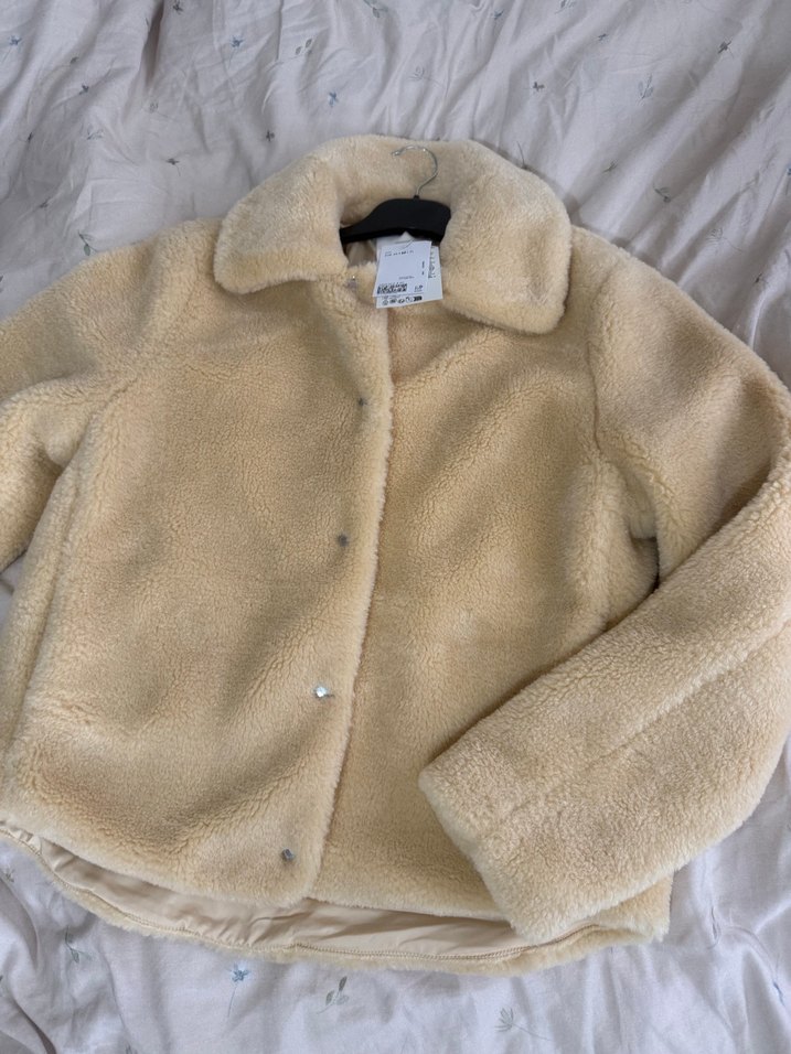 H&m peluş ceket - Görsel 3