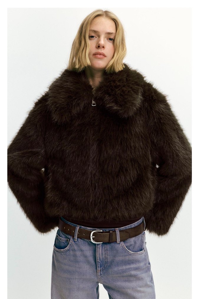 Pull&bear kürk - Görsel 2