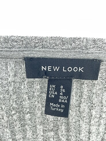 s Beden gri Renk New Look Bluz %70 İndirimli.
