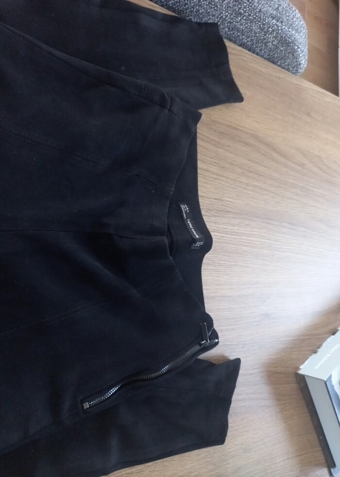 Zara kadife tayt - Görsel 4