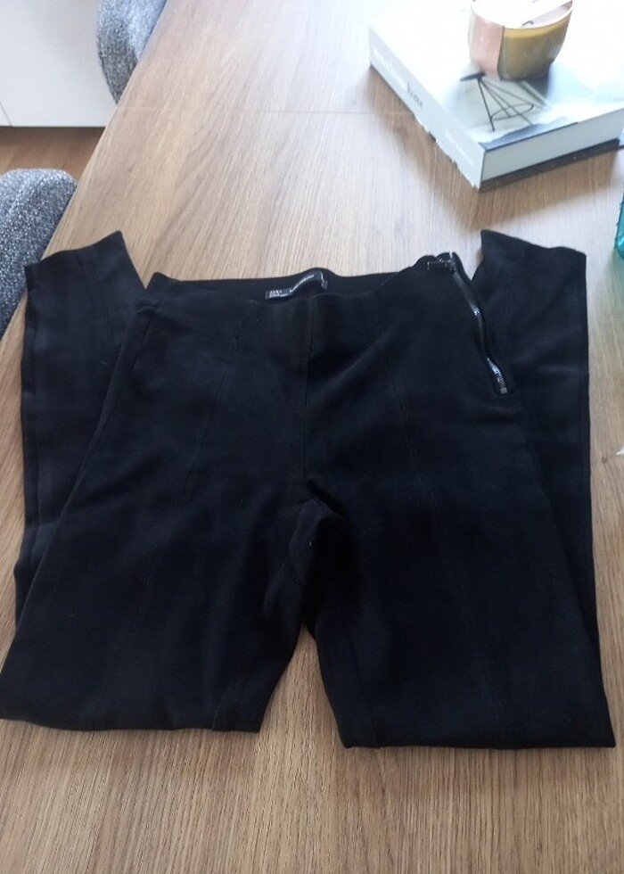 Zara kadife tayt - Görsel 5