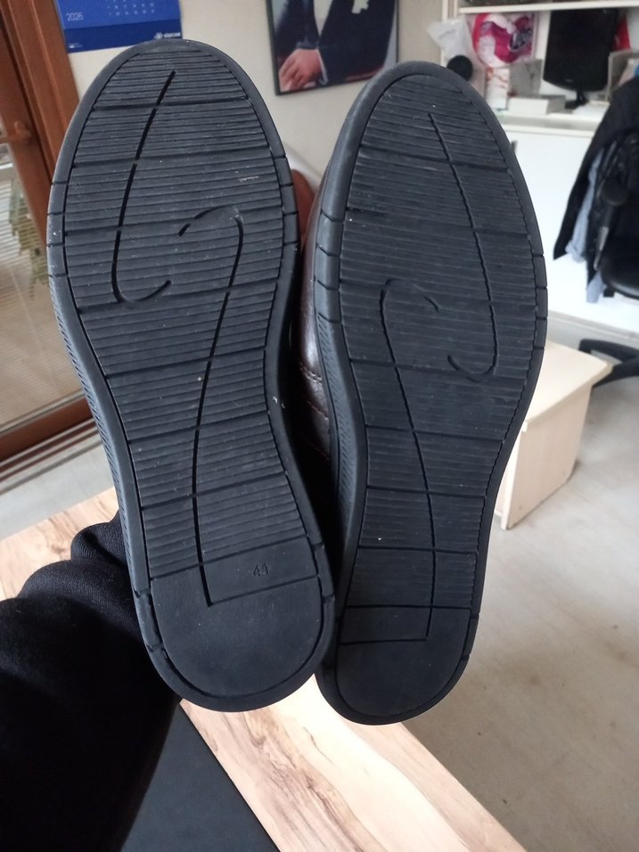 Kahverengi Erkek Klasik Deri Ayakkabı - Görsel 5