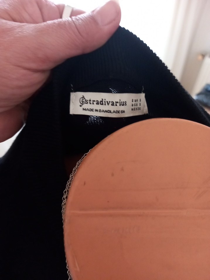 Siyah crop S beden - Görsel 3