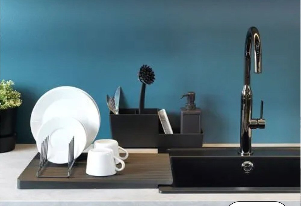 ikea Siyah Plastik Mutfak Temizleme Fırçası - Görsel 4