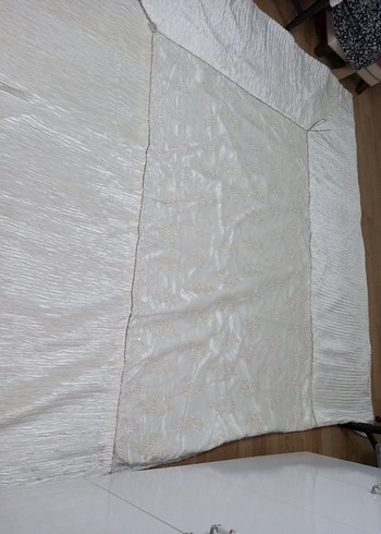 Beyaz Düz Yatak Örtüsü - Görsel 9