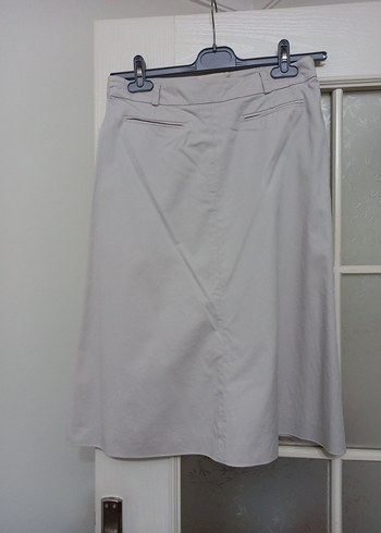 Bej Mini Çan Etek - Görsel 5