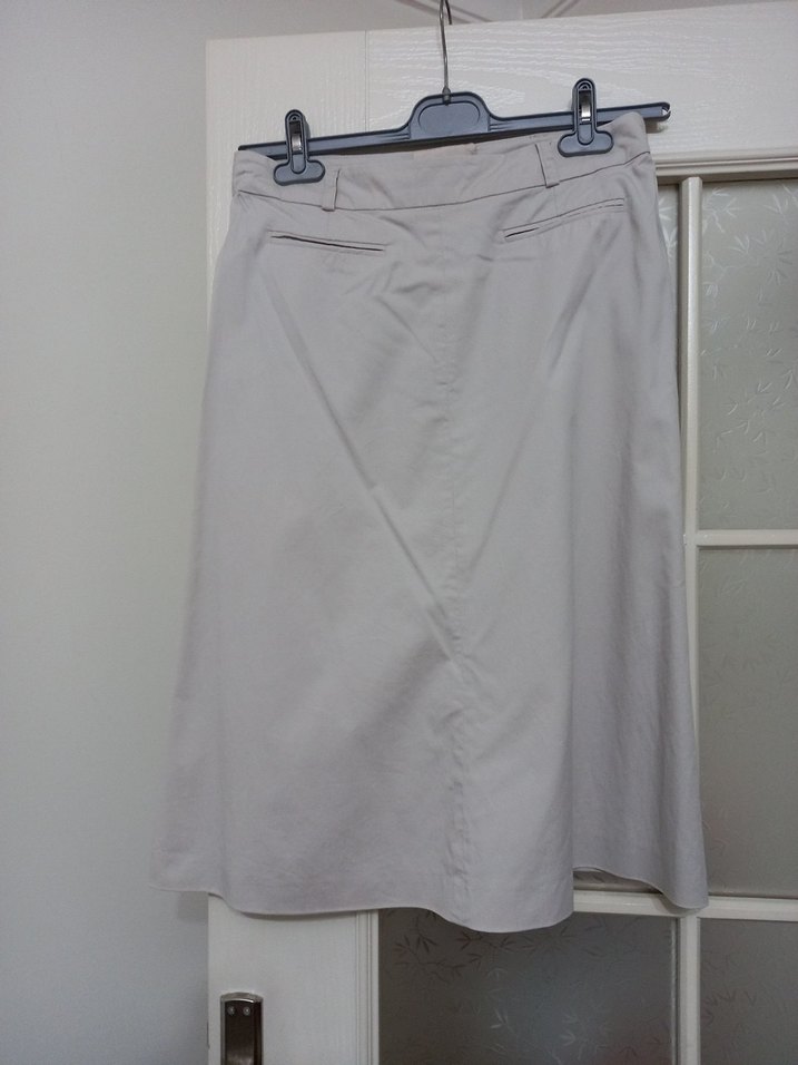 Bej Mini Çan Etek - Görsel 5