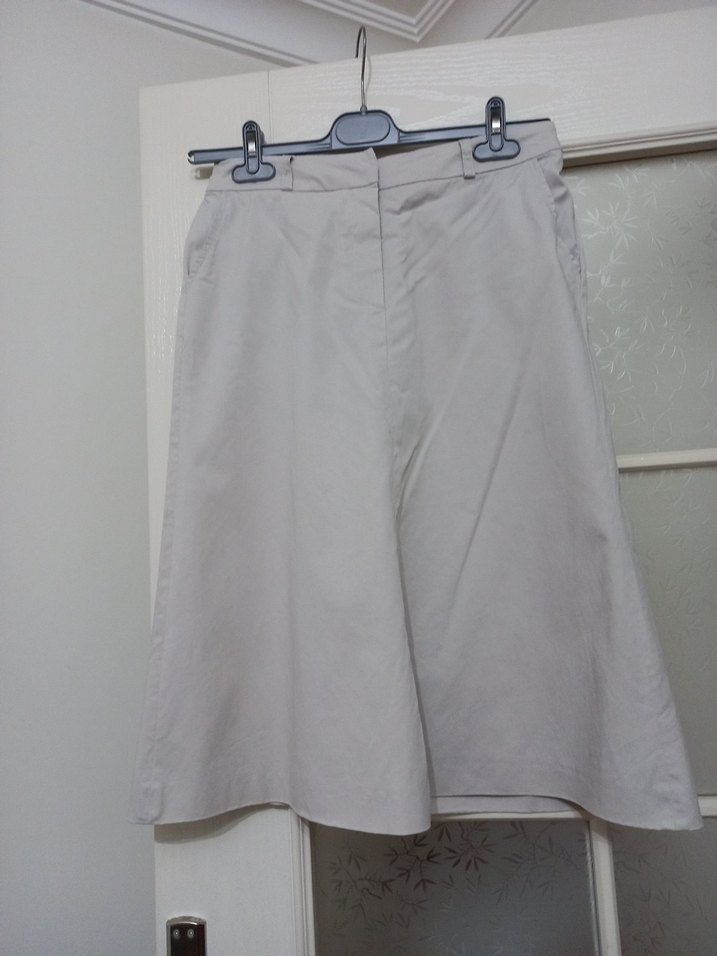 Bej Mini Çan Etek - Görsel 3