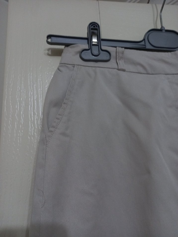 Bej Mini Çan Etek - Görsel 4