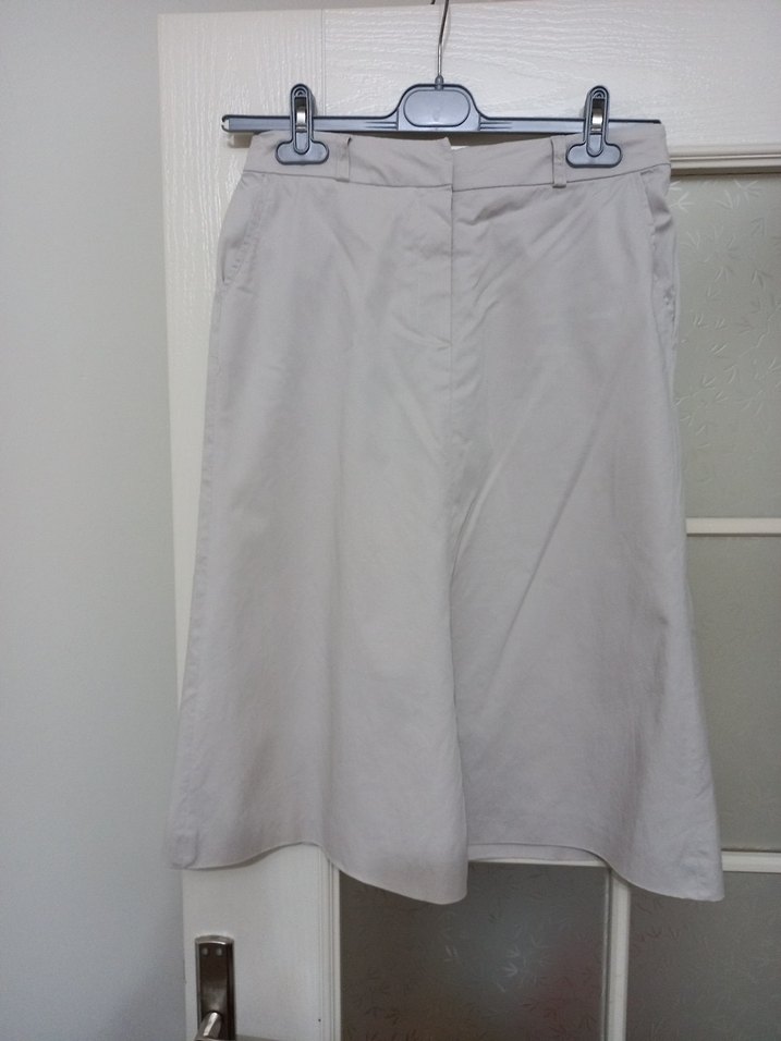 Bej Mini Çan Etek - Görsel 2