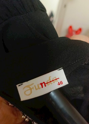 Siyah Tesettür Abiye Elbise - Görsel 3