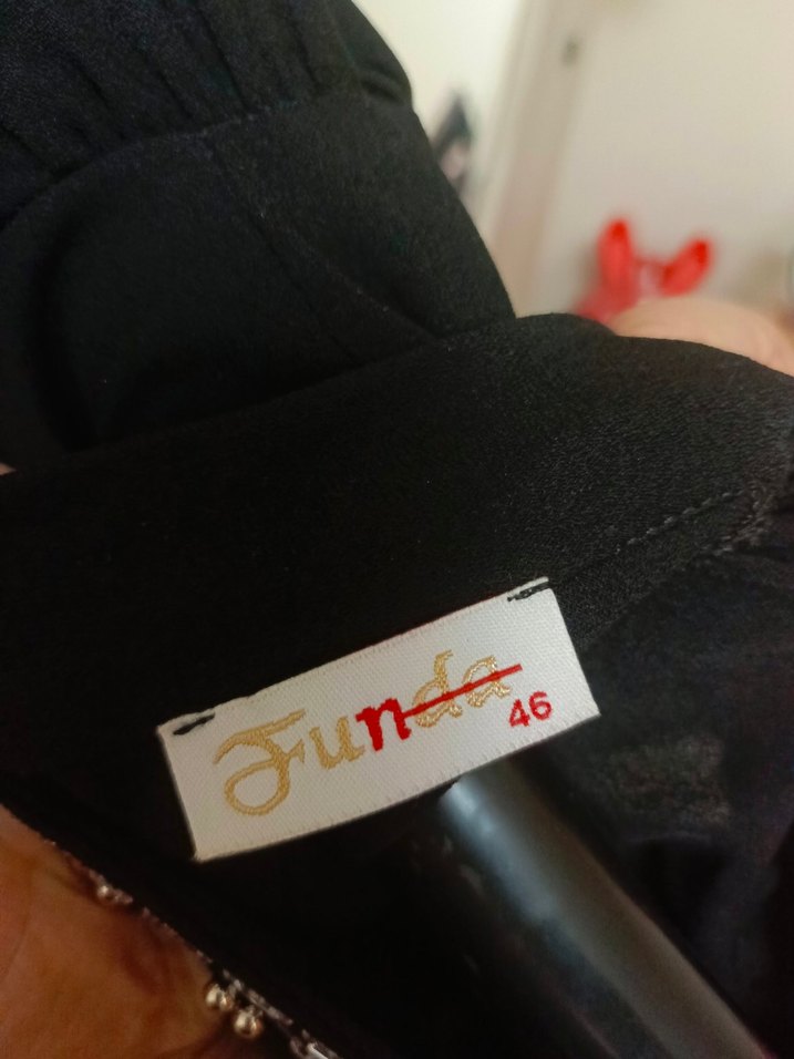 Siyah Tesettür Abiye Elbise - Görsel 3