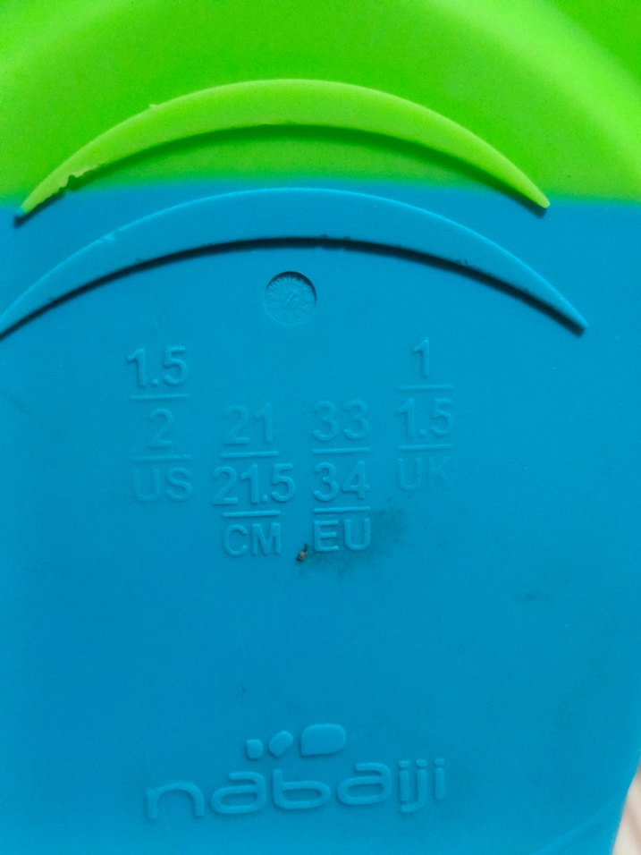 Mavi Yeşil Erkek Su Paleti Velcro Bağlı - Görsel 3