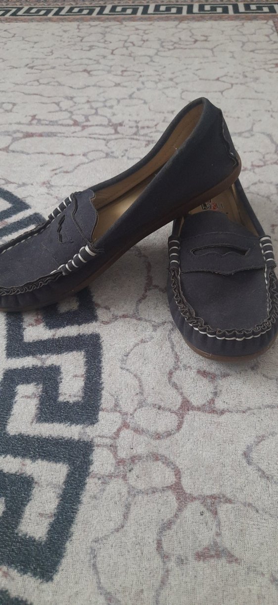 Süet Tokalı Erkek Çocuk Loafer - Görsel 3