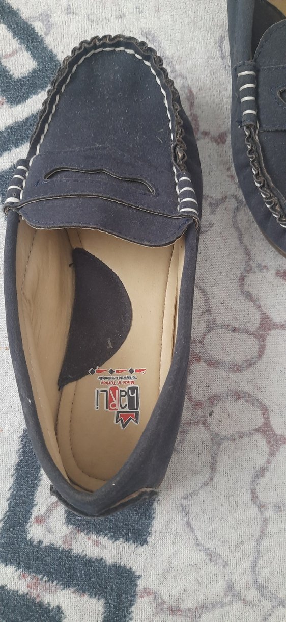 Süet Tokalı Erkek Çocuk Loafer - Görsel 4