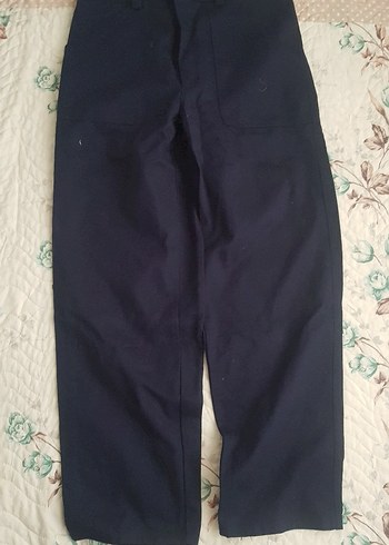 Lacivert ErkekPamuk Kumaş Pantolon