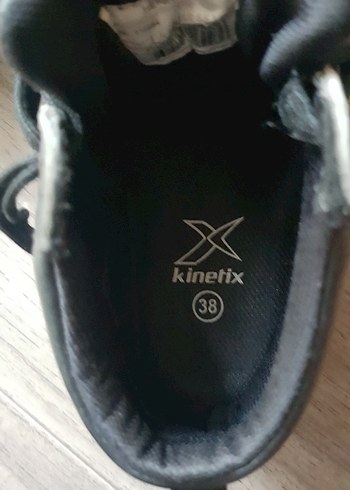 Kinetix Kadın Siyah Street Wear Spor Ayakkabı