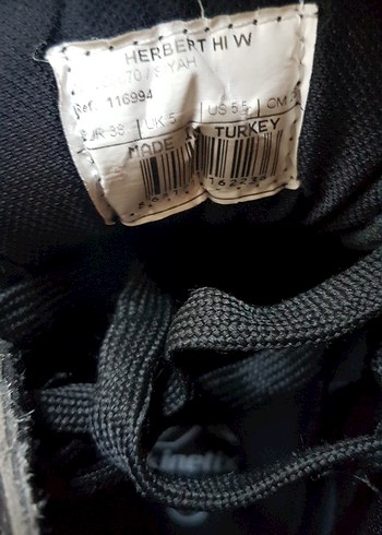 38 Beden Kadın Siyah Street Wear Spor Ayakkabı