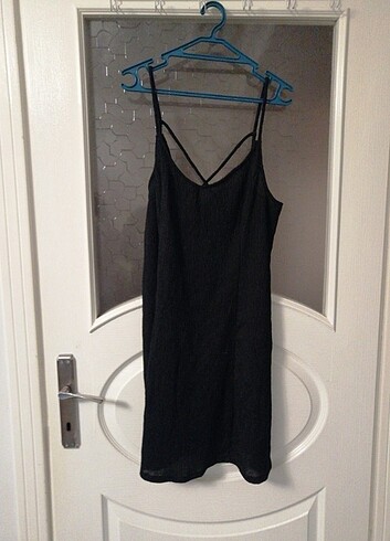 Uzun askılı elbise  - Görsel 3