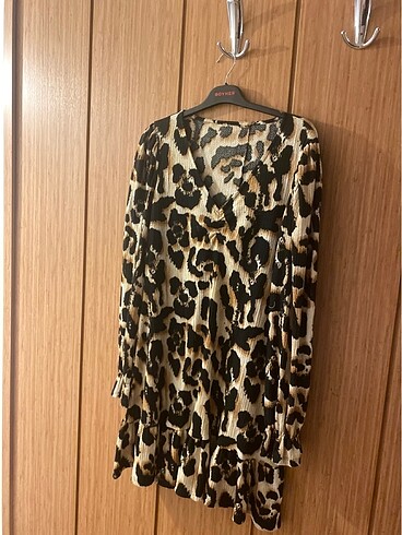 Leopar rahat elbise