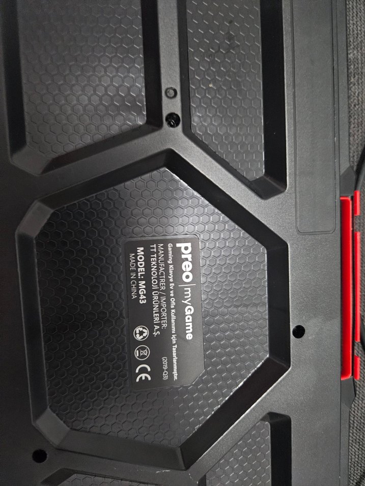 Siyah Kablolu Oyun Klavyesi - Görsel 3