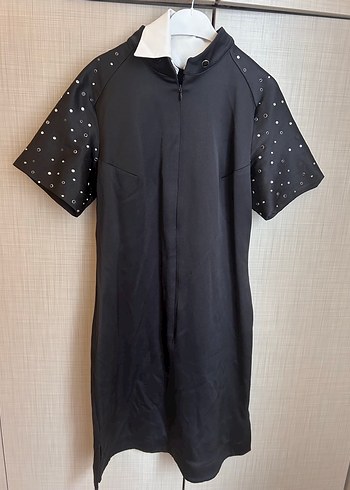 Siyah Mini Fitted Tuxedo Notched Yaka - Görsel 3