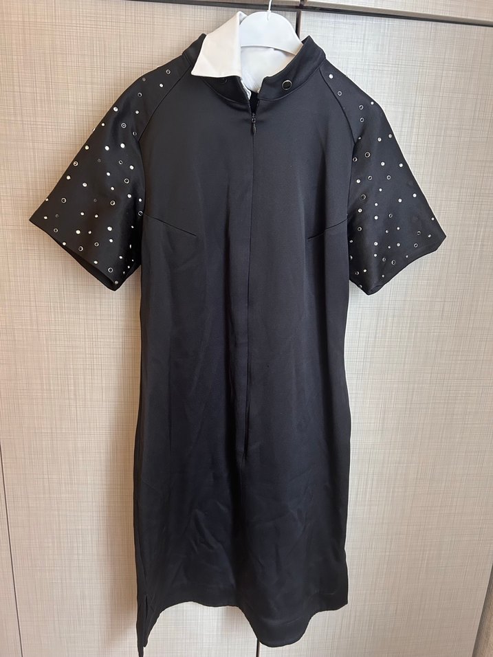 Siyah Mini Fitted Tuxedo Notched Yaka - Görsel 3