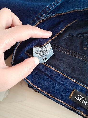 26 Beden lacivert Renk Jean kot