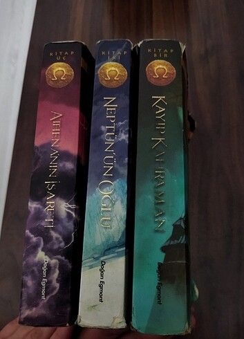 RİCK RİORDAN üçlü kitap kitap serisi