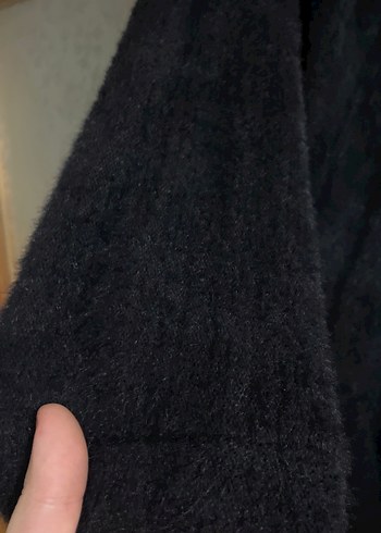 Siyah Kadın Sıcak ve Rahat  kazak - Görsel 2