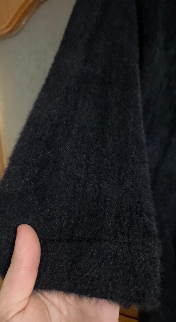 Siyah Kadın Sıcak ve Rahat  kazak - Görsel 2