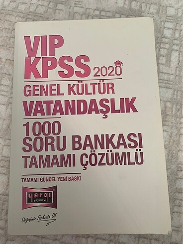 KPSS vip vatandaşlık kitabı
